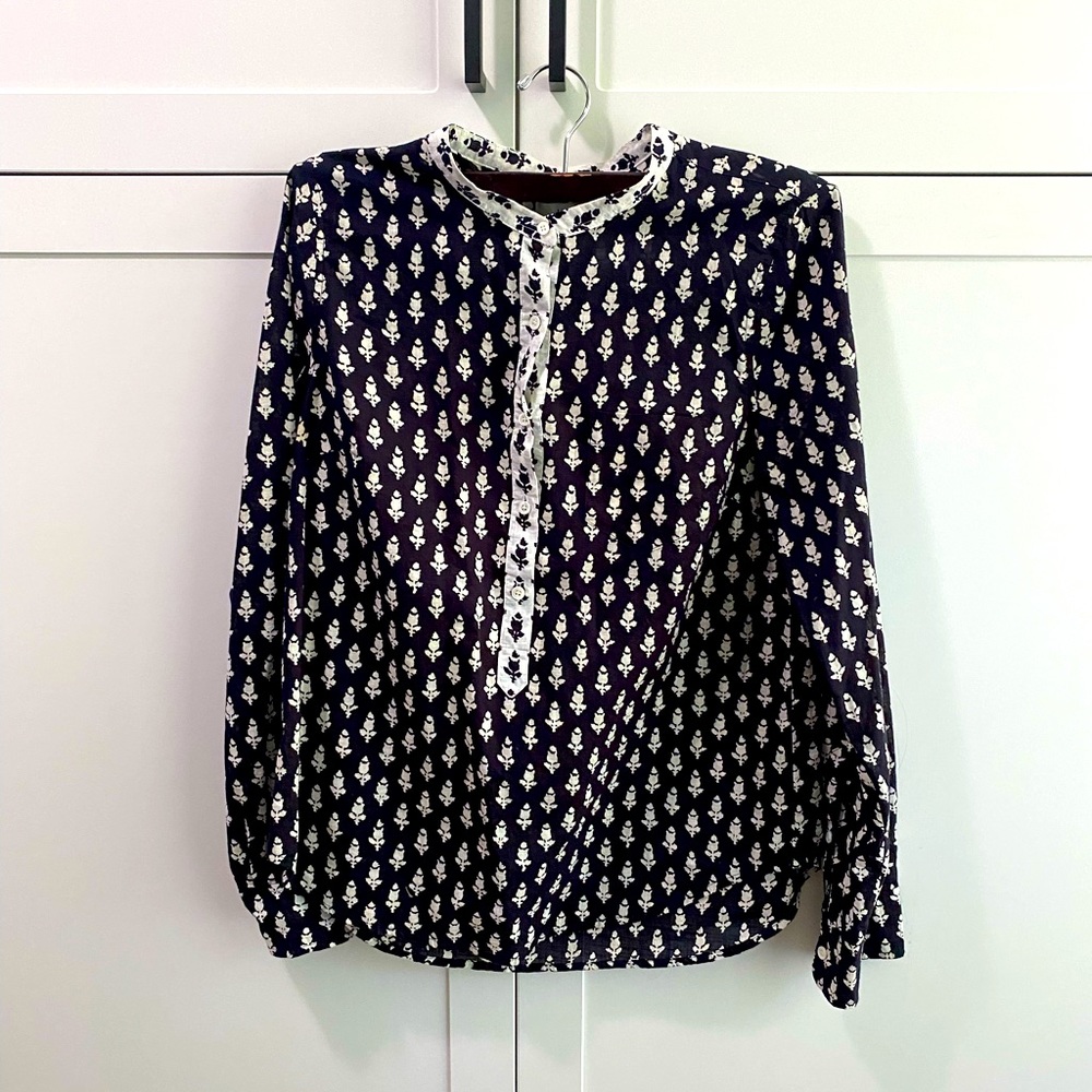 Jcrew Printed button down